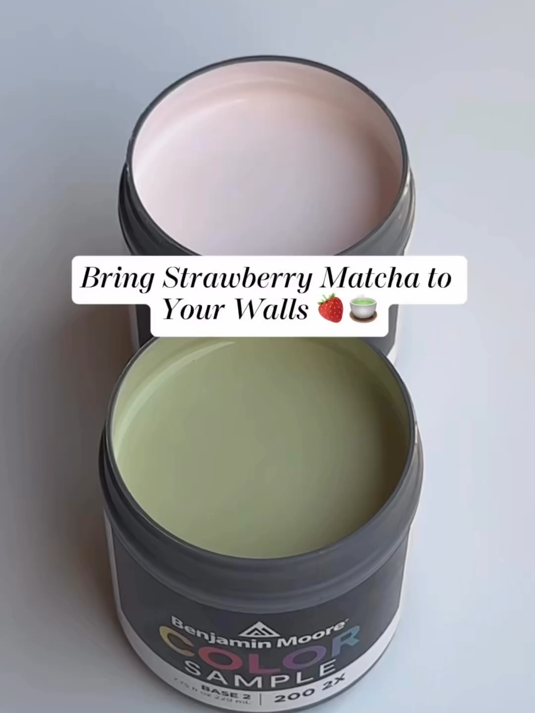 Which one are you choosing? 🍓 Strawberry-n-Cream (2130-70) or 🌾Grasslands (502)? #TheColorHouseRI #rhodeisland #benjaminmoore
