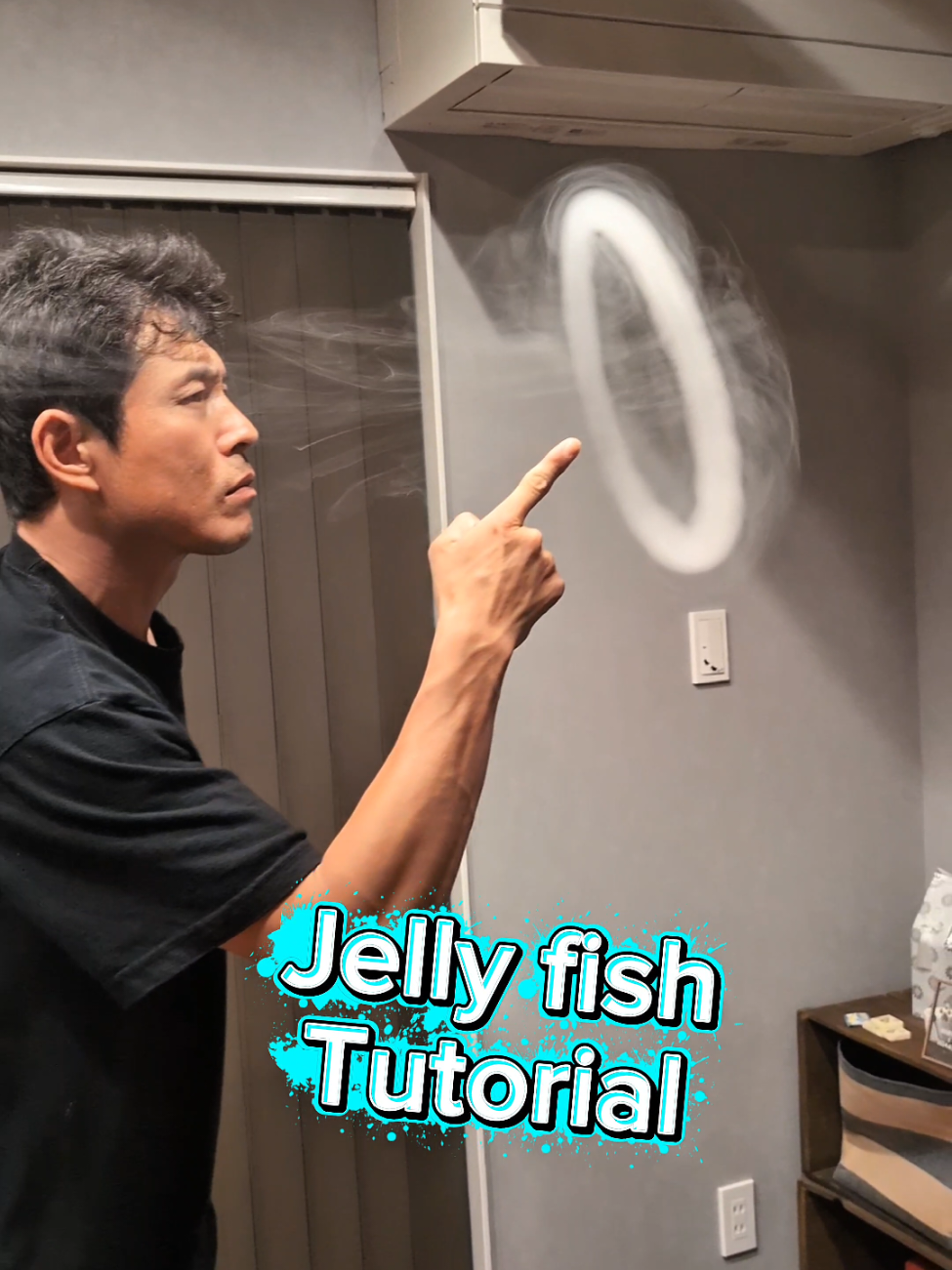 Jelly fish Tutorial （ice cream　Performance） #ghost #煙の魔術師 #icecream #Jellyfish #tutorial 