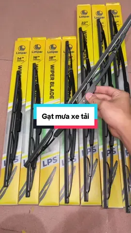 Gạt mưa khung xương sắt dành cho xe tải , lưỡi silicon gạt bao sạch bao êm #gatmuaxetai #gatmuaoto #gatmuasilicon #takiauto #phukienoto 