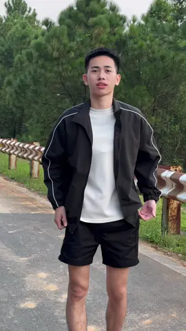 Áo khoác gió dù 2 lớp sọc kẻ t