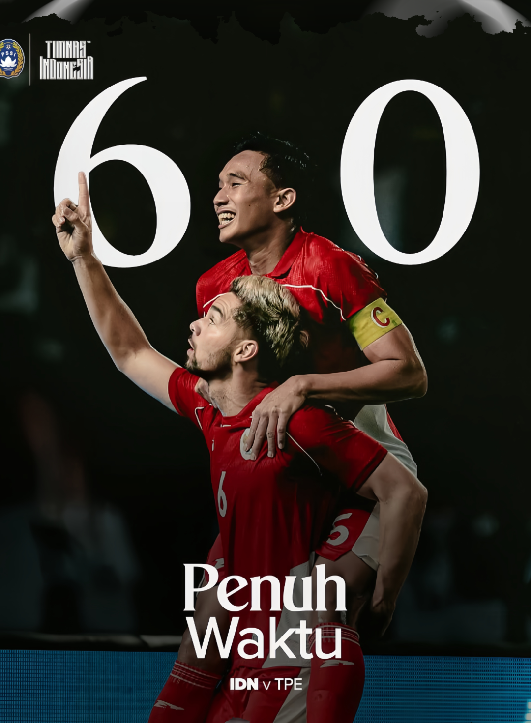 Indonesia bungkam Taipei dengan skor telak 6-0 tanpa balas! 😳🔥 #Garuda #PSSI #TimnasIndonesia #KitaGaruda #Matchday 