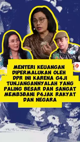 MENTERI KEUANGAN DIPERMALUKAN OLEH DPR INI KARENA G4JI TUNJANGANNYALAH YANG PALING BESAR DAN SANGAT M3MBEB4NI P4JAK RAKYAT DAN NEGARA @cairpakbosss - C4irin Lim1t 4plikasi p4yy l4tter kamu am4nah dan Trusted by mimin