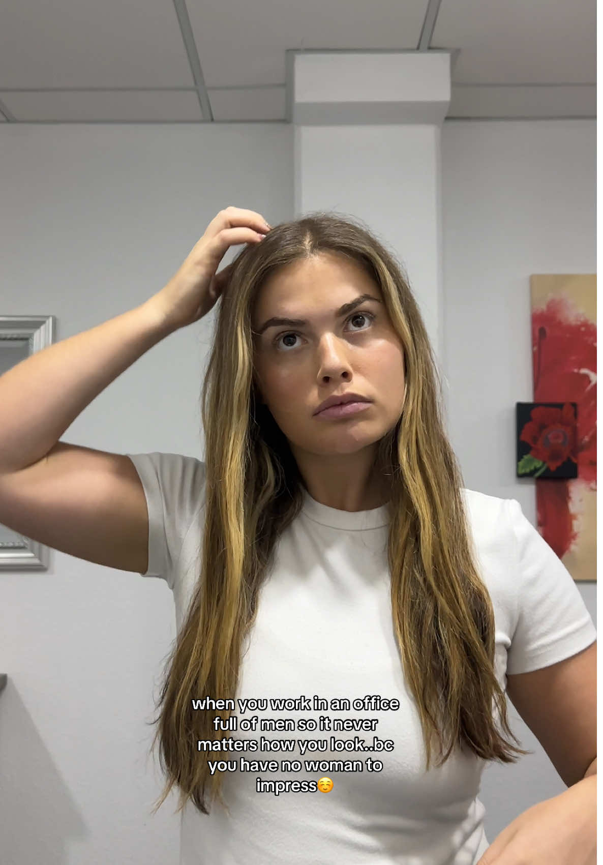 I dont have any girlies to impress at work 🥹 #officehumor #officelife #workinggirl #relatable #funny  