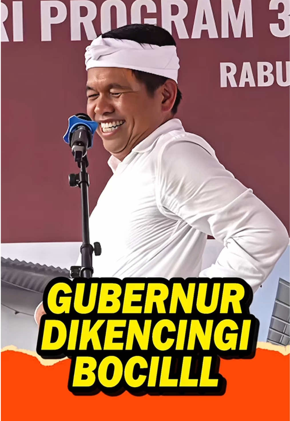 NGAKAK!! KDM GAK SENGAJA DIK3NC1NGI B0C1LL 😂😂 #kdm #dedimulyadi 