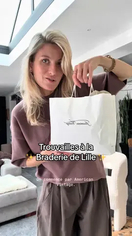 Mes trouvailles à la braderie de Lille ✨ C’est ce week-end, mais le vrai bon plan c’est d’y aller le vendredi 🫢 #braderiedelille #braderie #lille #trouvaille 