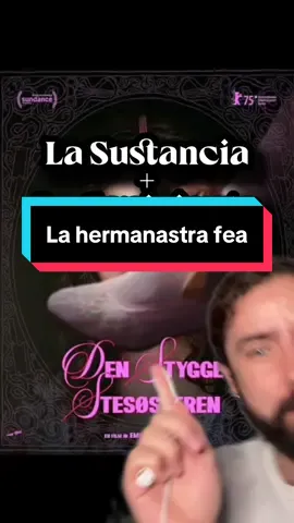 Pronto voy a discutir esta película, en serio estén pendientes para verla cuando salga porque está BRUTAL. #theuglystepsister #cine #lasustancia #bodyhorror 