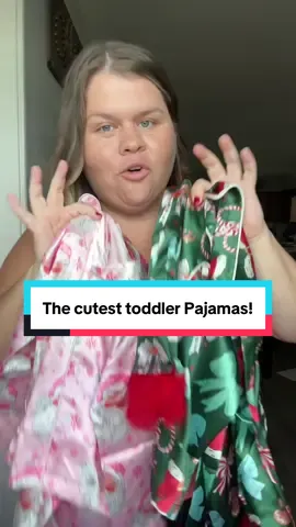 I may just have to go back and get more of these toddler Christmas pajamas 😍 #toddlerpajamas #christmaspajamas #babypajamas 
