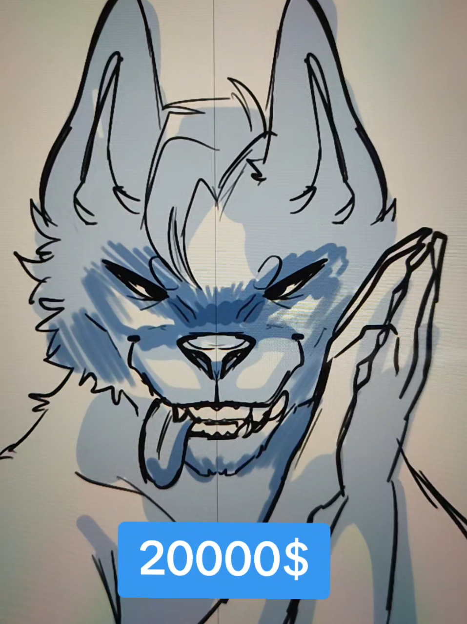 deal!! #anthroart #furryart #artistsoftiktok #artist #furrytiktok 