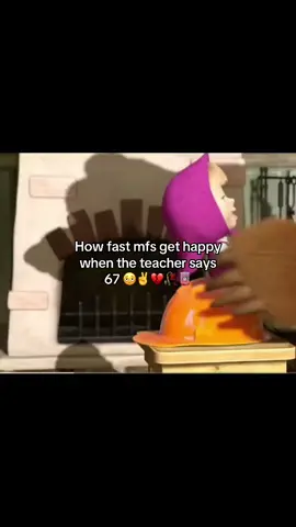 Creds to@Gohan #reality #fyp #67 #school #funny 