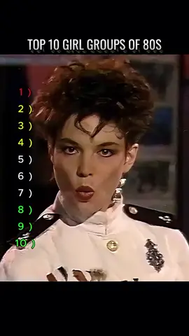 Best Female Groups of the 80s. #girlgroup #80s #top10 #girlband #80smusic 