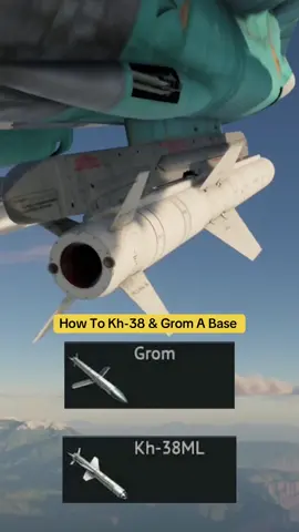 Su-34 Kh-38 & Grom Bases #warthunderaviation #warthunder #warthundertiktok 