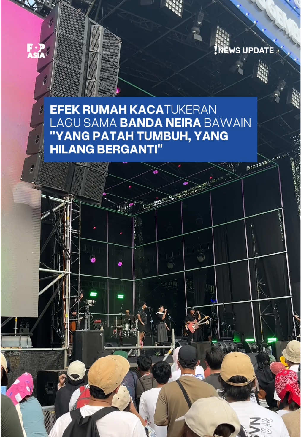 Lagu ini udah deep ditambah yang nyanyiin efek rumah kaca, jadi makin bermakna lagunya! #pespor #pestapora #efekrumahkaca #bandaneira 