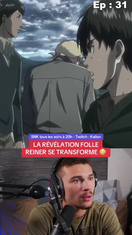 [LES REDIFF SONT DISPO SUR MON ⚡️PATREON⚡️] En live tous les soirs à 20h00 sur Twitch : Kailon 🥷 viens découvrir avec nous l’incroyable aventure Attaque des Titans / SNK ! Vous m’avez énormément demandé de regarder cet animé et bien le voici ! Je découvre en meme temps que vous ! Est ce mieux que NARUTO ou HxH ? A tres vite sur un live 🔥   #snk #eren #attaquedestitans #mikasa #livai             🚨 FAKE BLOOD🚨 FAKE WEAPON 🚨 FAKE FIGHT  