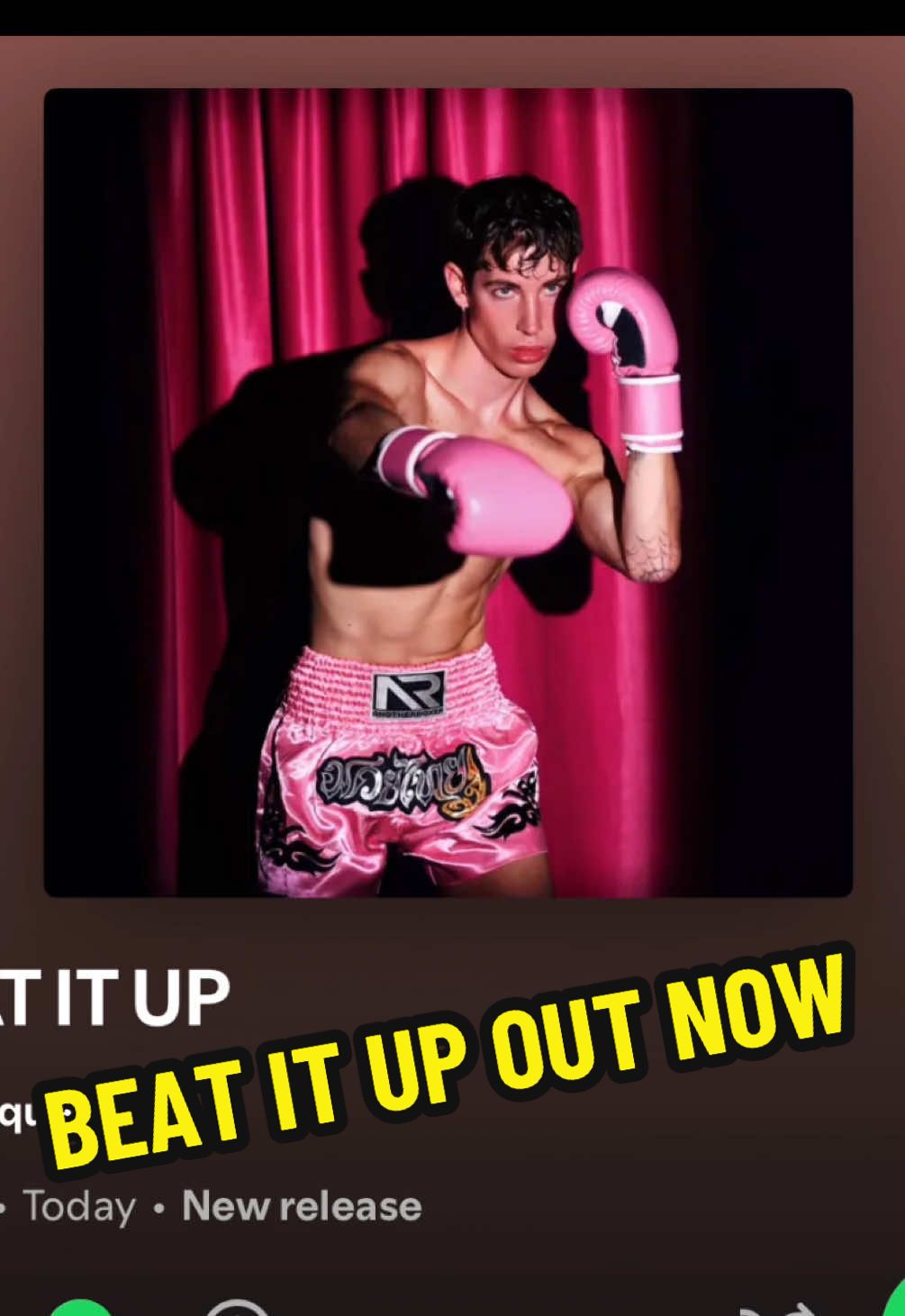 #greenscreen BEAT IT UP - lilqueen OUT NOW ! Yall please stream 💞💞🥹🥹 #newmusic #newmusicfriday #beatitup #lilqueen #fyp #foryou 