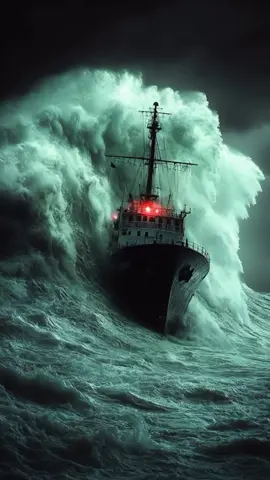 When the storm roars and the sea rises like a wall, only the strongest ships dare to face the darkness. This is the raw power of nature against steel, a fight written in waves and thunder. #stormchaser #oceanspirit #roughseas #shipinwaves #seastorm #oceanpower #nau 