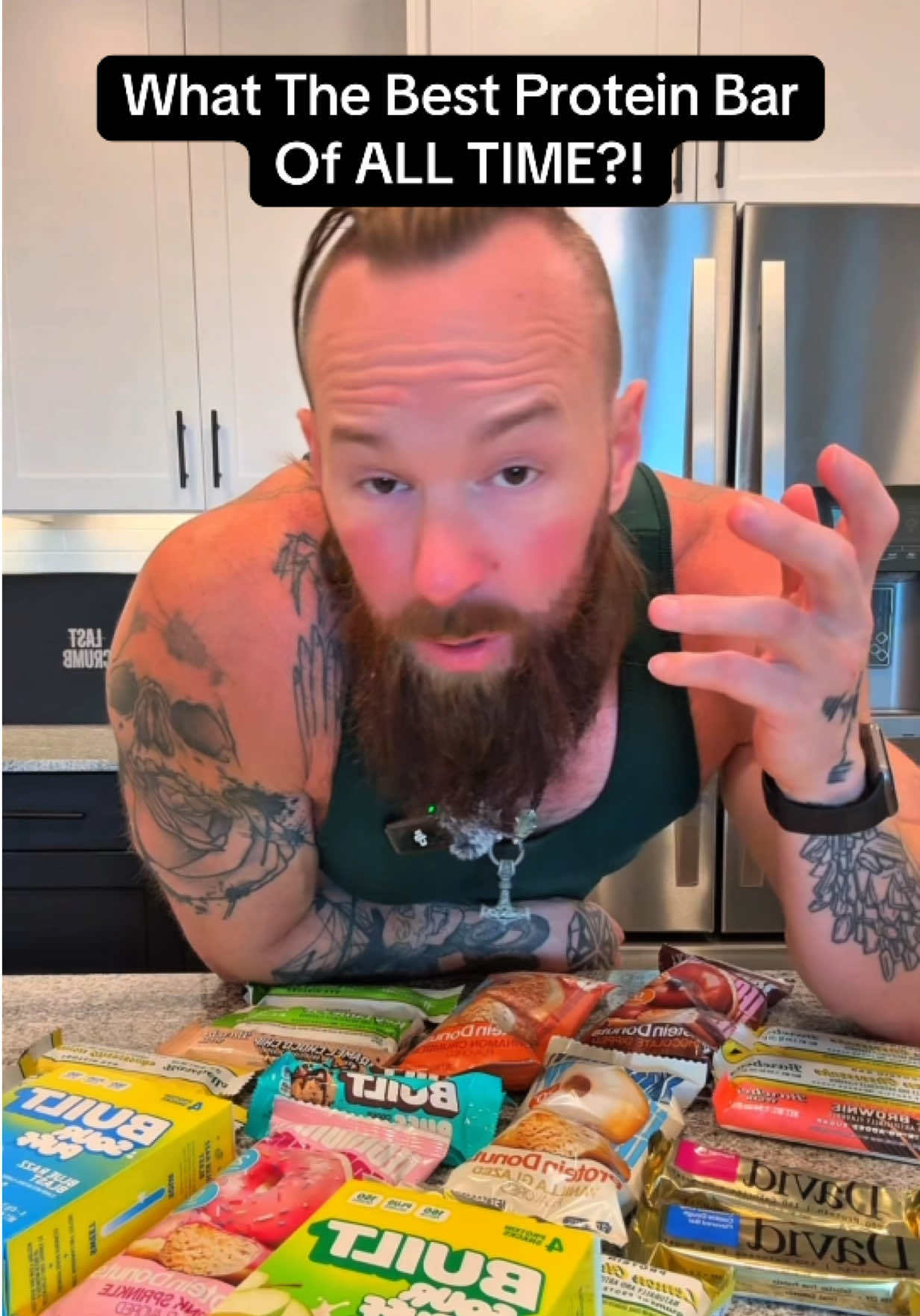 Replying to @_binzy what’s the best protein bar of all time?! Is it @BUILT.BAR @David Protein or @Barebells USA @Barebells #protein #muscle #Fitness #supplements #bodybuilding 
