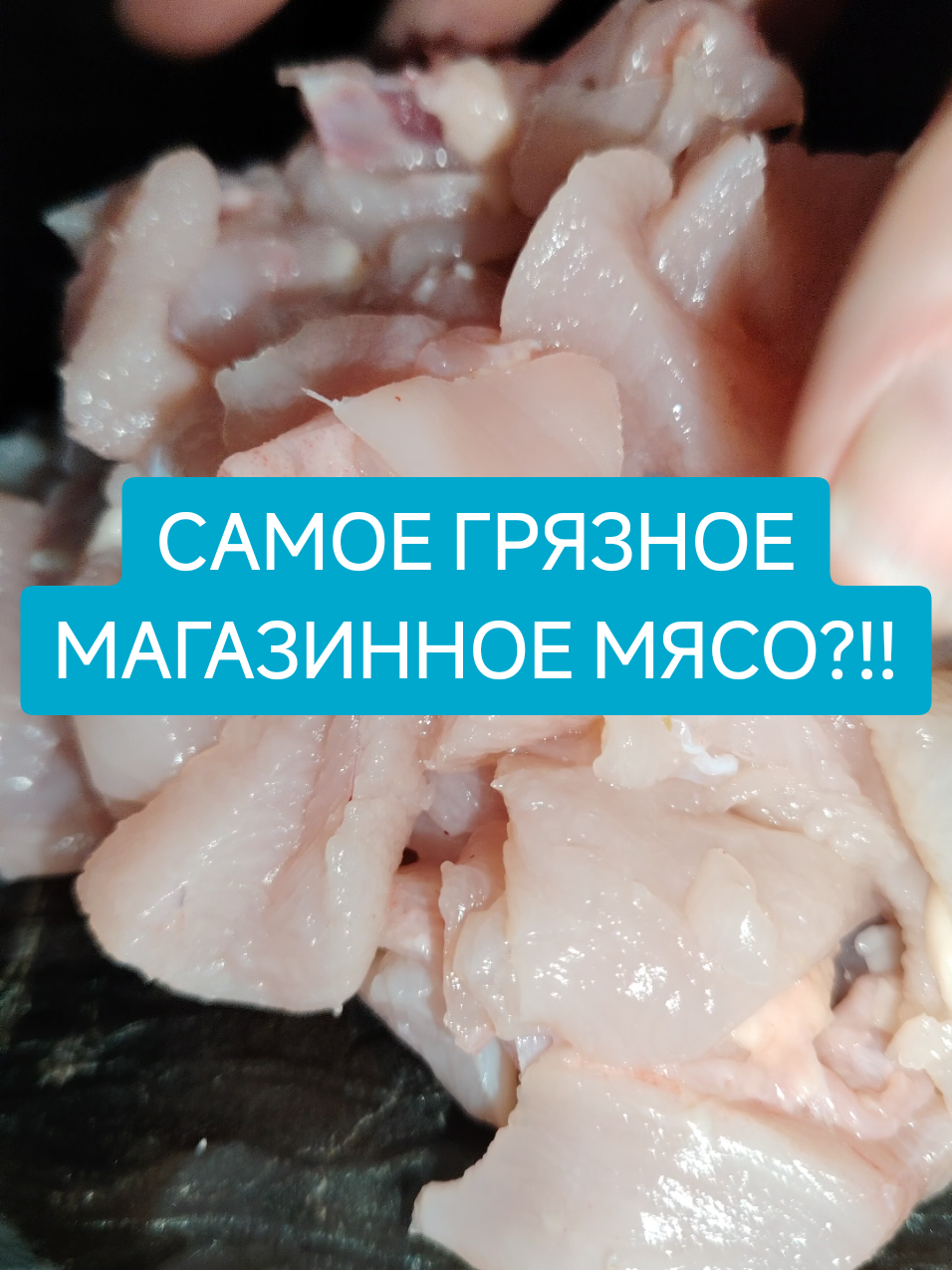 САМОЕ ГРЯЗНОЕ МАГАЗИННОЕ МЯСО?!!