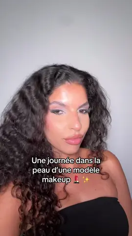 Une journée dans la peau d’une modèle makeup ✨💄#modelephoto #brazilianmodel #brussels @Mado ✨ 