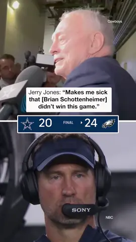 Jerry Jones: “We were all riding with Brian Schottenheimer.” #nfl #nfltiktok #football 