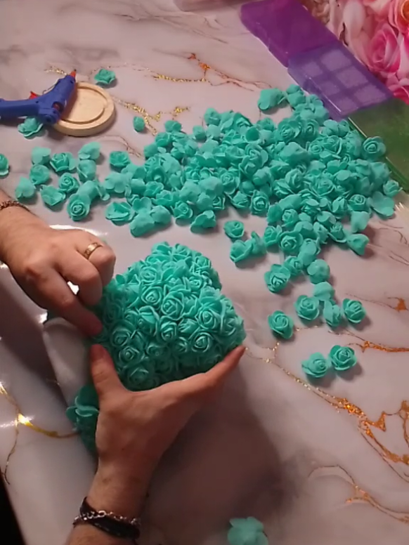 Réalisation d'un ourson #creation #fleur #flower #Foryo #foryourpages 