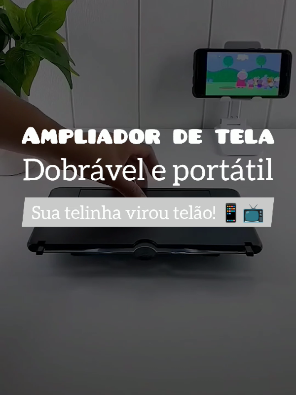 Ampliadora de tela 3d #ampliadordecelular #ampliador #3d #celular #tela 