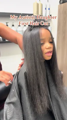 Such a beautiful experience 🥹❤️ #autism #asd #sensoryissues #hair #parenting 