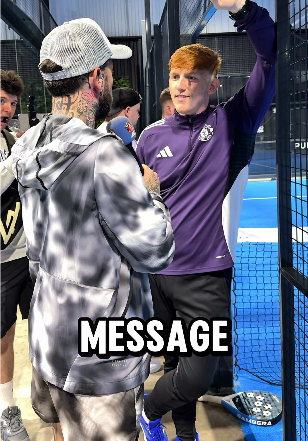 What is one message for the next person?