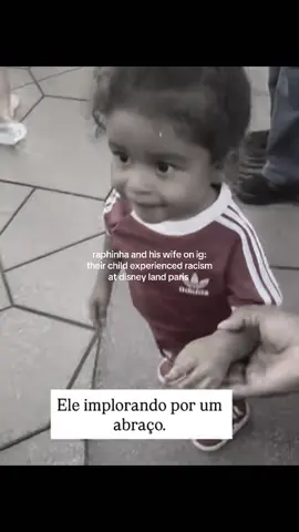 he’s just a baby and no child should ever experience racism ever, better for them he doesnt understand. there’s no room for racism #raphina #racism #fyp #disneyland #targetaudience  @Natalia Belloli 