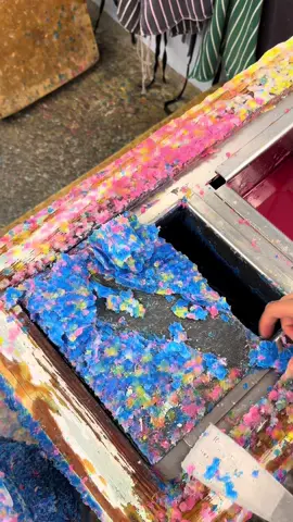slatey scrapey!!! #oddlysatisfying #gsycandles #cleaning #wax #asmr 