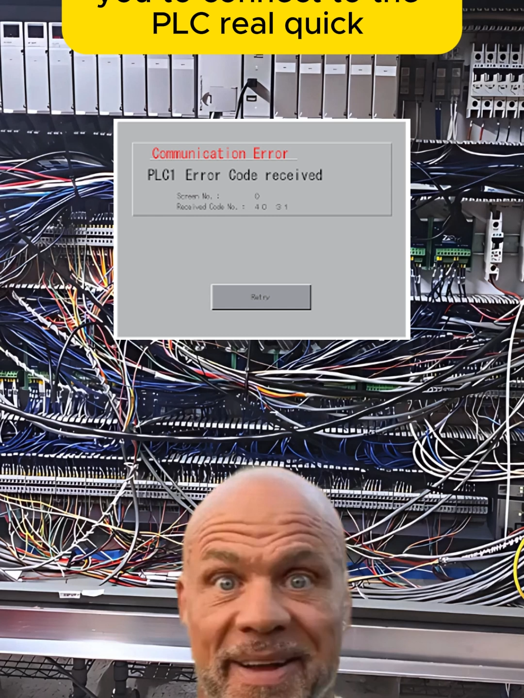 When your manager says 'just connect to the PLC real quick' and you see this...     Start your project today: Inf-ind.com #electrical #quality #satisfying #trending #electric #journeyman #apprentice #schniderelectric #panel #panelbuilding
