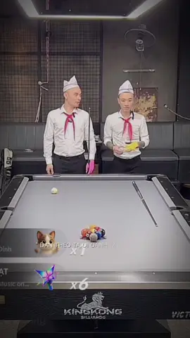 2 bi sĩ yêu nước🎱 #hathanh #ngocxam #hai #billiards 