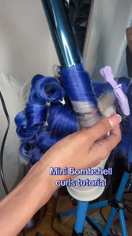 Should I drop a full tutorial ?  • • • #fyppp #theylovemillzzz #bombshellcurls 