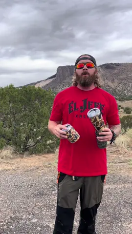 Gotta carry coffee some how when hiking in skinwalker land @HOOCHHOG #spookyseason #spooky #halloween #camping #viralvideo 
