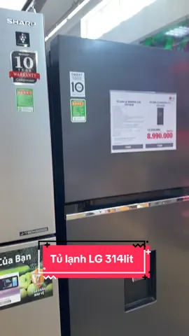 #tủ lạnh LG 314 lit 