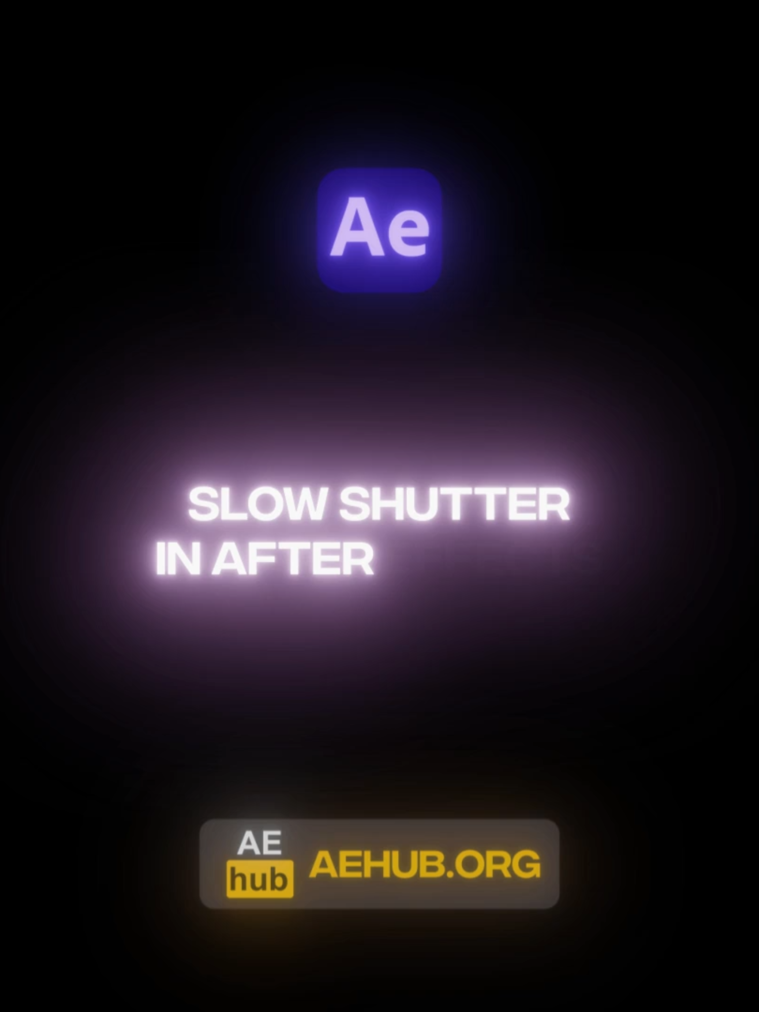 Slow Shutter in After Effects #aftereffects #free #crt #pack #editingpack #text #tutorial #shake #audio #effect #preset #plugin #aehubofficial #timeremap #cc #vfx #editing #animetiktok #velocityedit #velocity