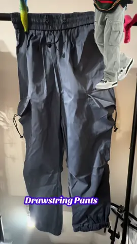 #ad #giftfromtiktokshop #mensdrawstringpants #menscargospants #cargopants 