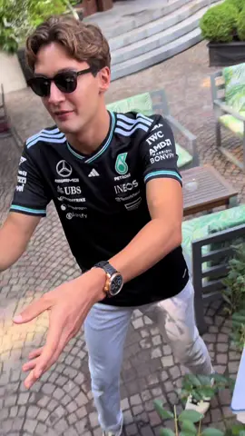 Non l’ha presa bene George😐 #perte #f1 #monza 