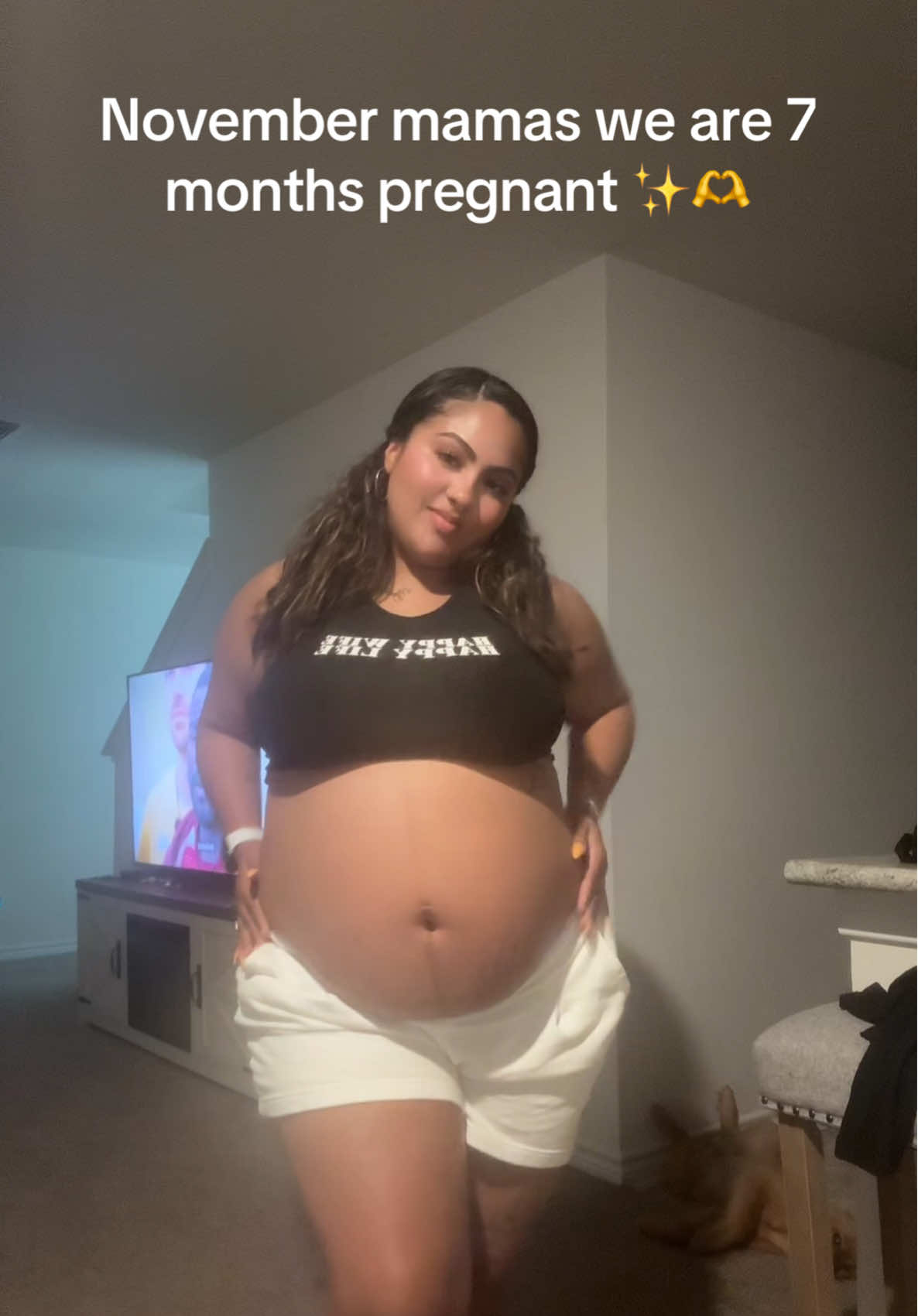 Basically 10 weeks left. 🥹 I can’t wait to meet my baby boy💙  #novemberbabies #babyboy #pregnant #fyp #foryou 
