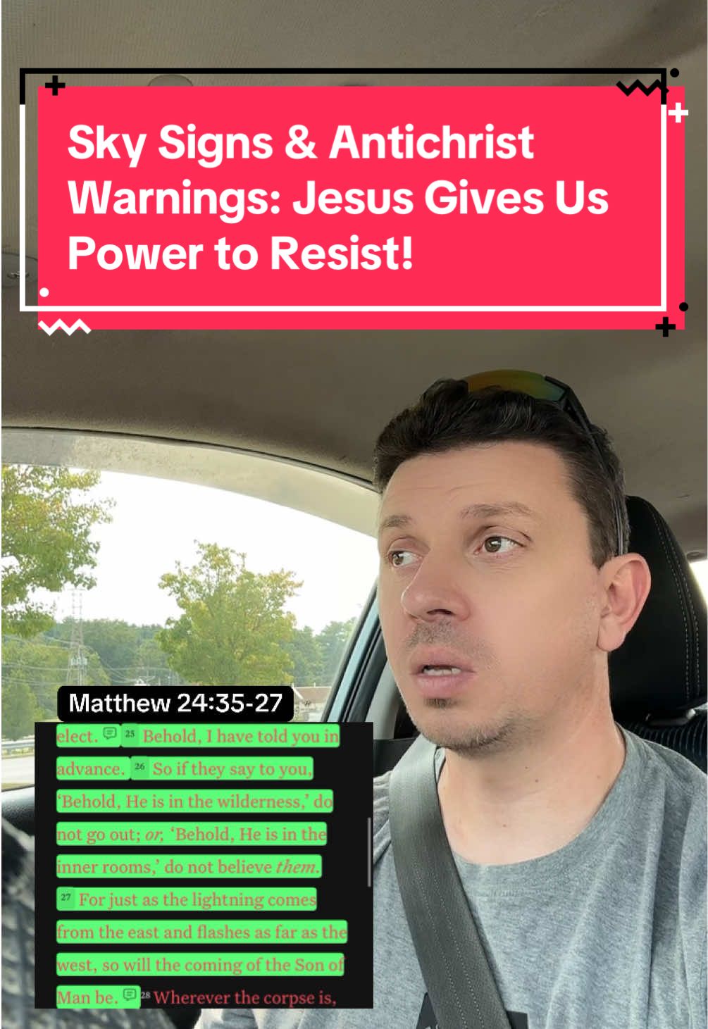 Replying to @Lauren Yerkes Sky Signs & Antichrist Warnings: Jesus Gives Us Power to Resist! #antichrist #endtimes #lastdays #tribulation #christiantiktok 