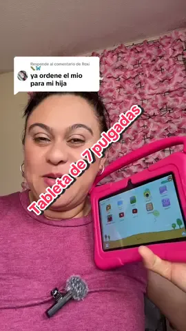 Respuesta a @Roxi 🐛🦋 tableta de 7 pulgadas aprovechen con el envío completamente gratis aprovechen  . . . . #tablet #tabletforkids #android #children #tiktokshopcreatorpicks 