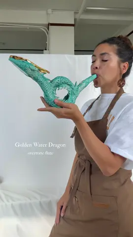 The wild sounds of this ceramic creation 🪷  #ceramics #ceramicinstruments 