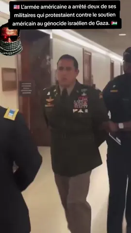 🇺🇸 L'armée américaine a arrêté deux de ses militaires qui protestaient contre le soutien américain au génocide israélien de Gaza. « Chaque Américain doit savoir qu’il finance un Génocide. Debout ! Levez-vous, Amérique, il est temps de reprendre ce pays des mains de ces politiciens corrompus. » #FreePalestine 💪🇵🇸 #StopGénocide 🛑 #BoycottIsraël 🇮🇱