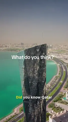 Discover Qatar's cutting-edge transformation in a fast-paced 130-second TikTok: 