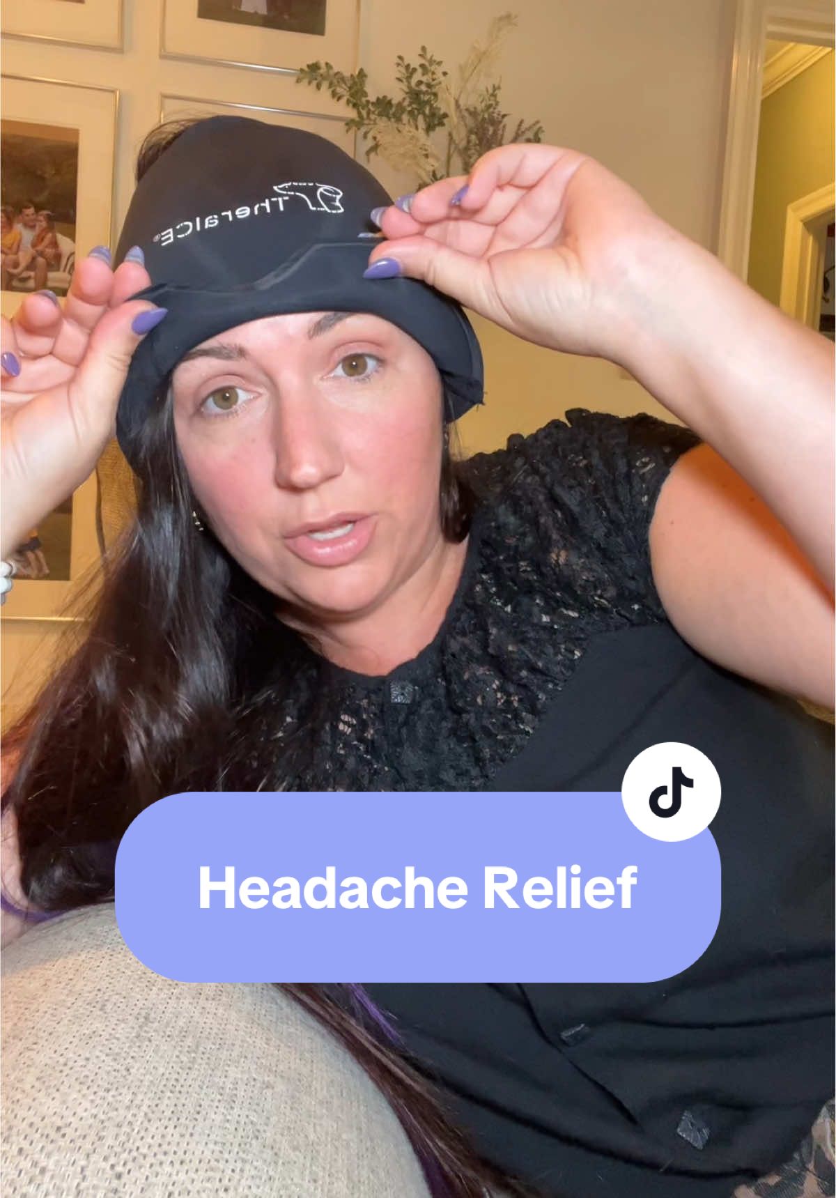 This migraine mask is a total game changer—hot or cold relief in seconds ❄️🔥 #migrainerelief #headacherelief #StressRelief #coldtherapy #migraine 