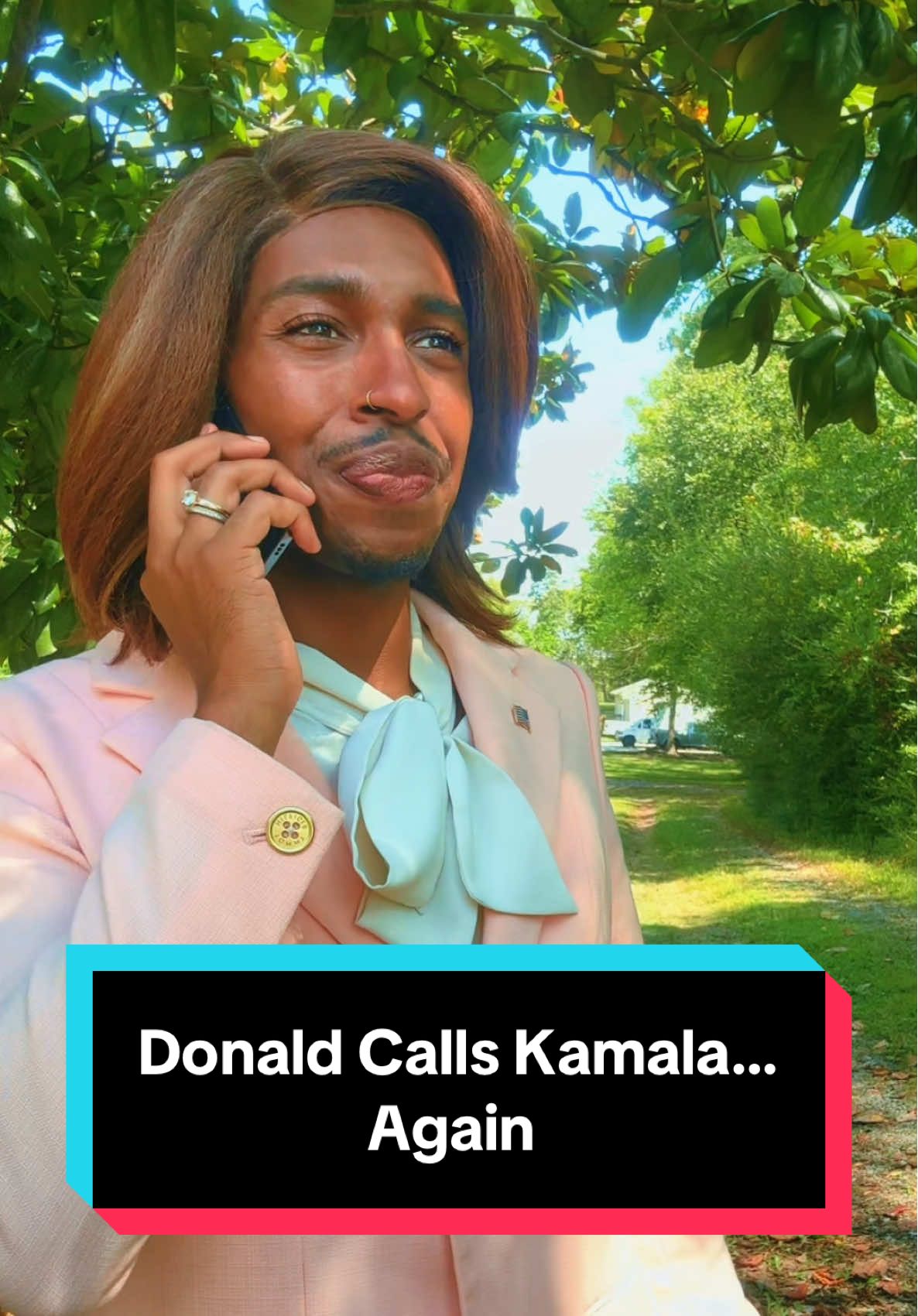 Trouble in MAGAdise? Seems like the economy is falling out of the coconut tree. We are certainly burdened by what has been and Im not here to say I told you so but… Let me be clear. #kamala #kamalaharris #parody #comedy #donaldtrump 