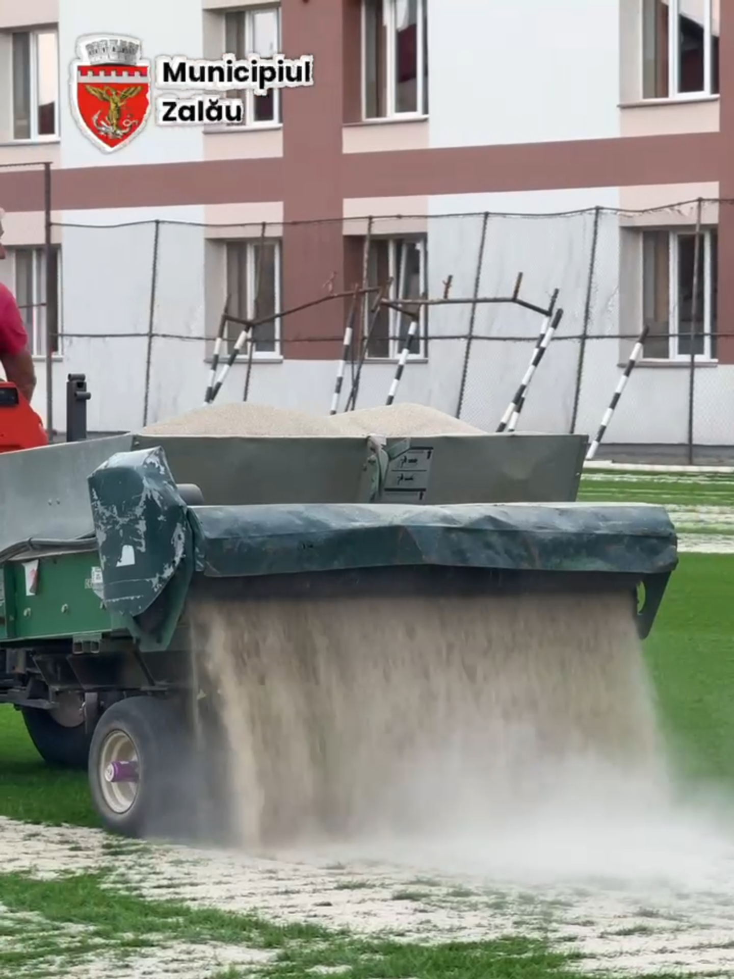 Noul teren de sport modern la API Zalau #zalau #salaj #ztv @florinflorian19 @davidscurtpe2