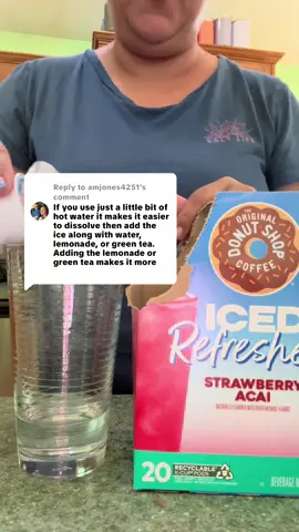 Replying to @amjones4251  I personally think these taste delicious! Donut Shop Coffee- Iced Refreshers- Strawberry Acai @originaldonutshop  #icedrefreshers #strawberryacai #strawberrylemonade #keurig #kcups 