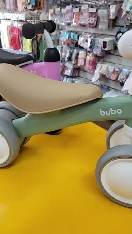 Bicicleta De Equilíbrio 4 Rodas Bebê Sem Pedal Infantil Criança Buba ID: ATJ-BNV-GCR