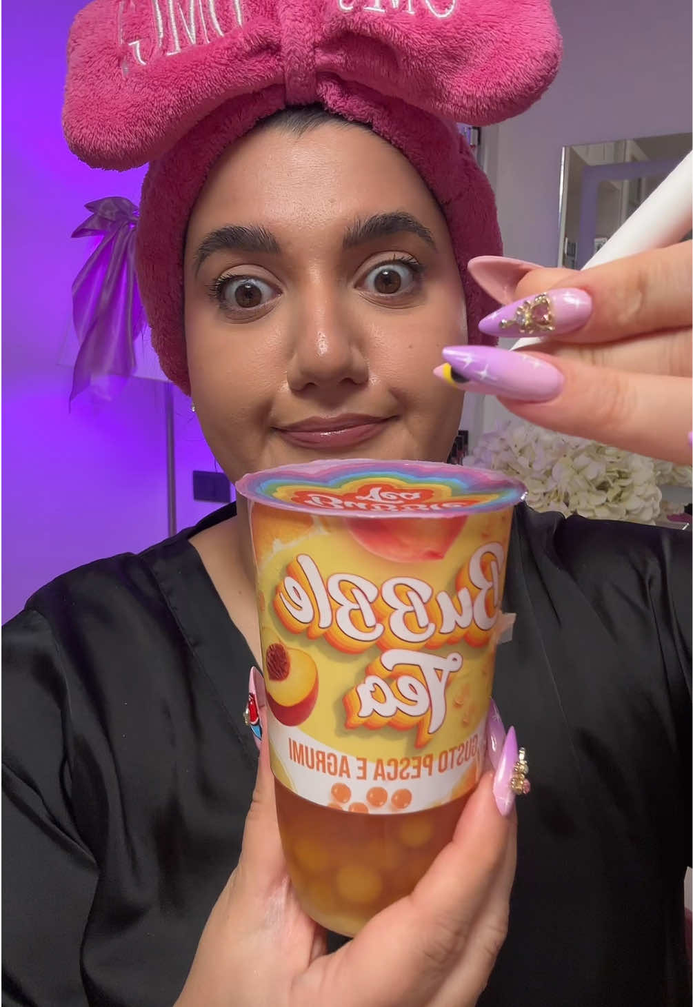 Bubble asmr 🫧🧋1g:marikapergolesi #asmrskincare 