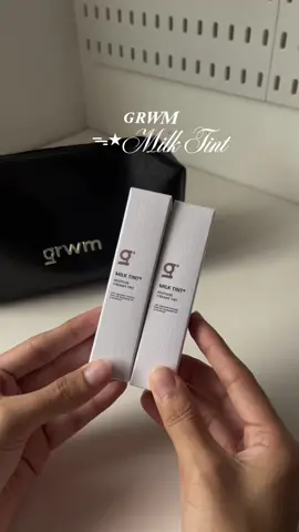 @GRWM Cosmetics Milk Tint💕  #fyp #getreadywithme #grwm #makeup #blush 